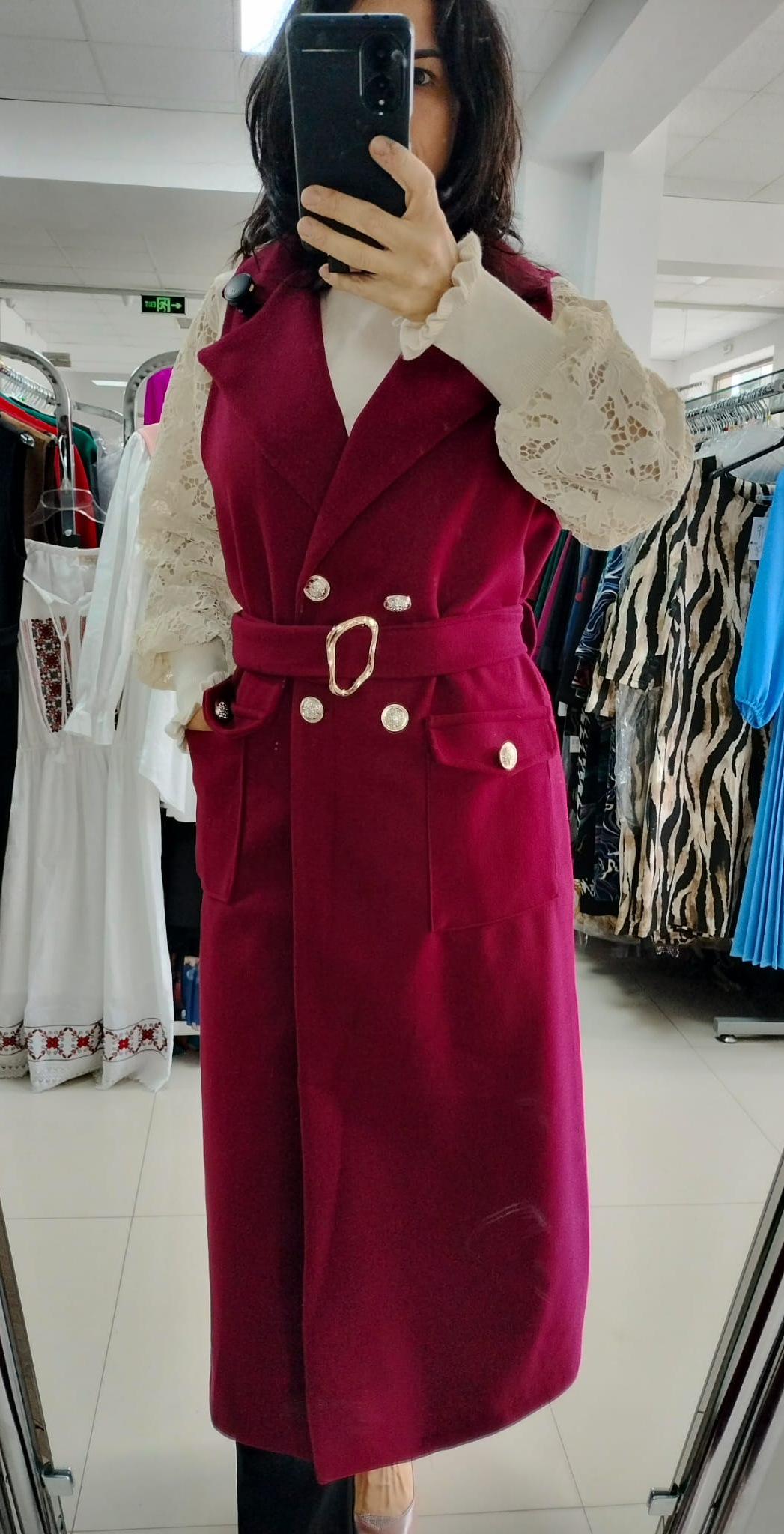 jknjnj Vestă Netti - imagine 1