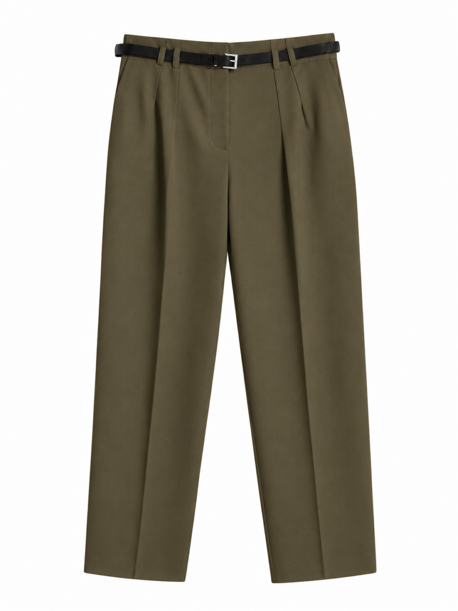 Pantaloni Zara cu curea - imagine 5