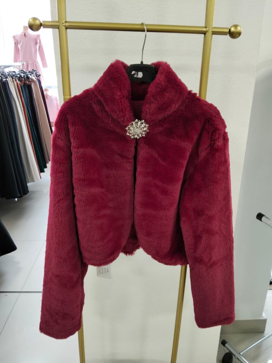 Bolero blană Snow - imagine 3
