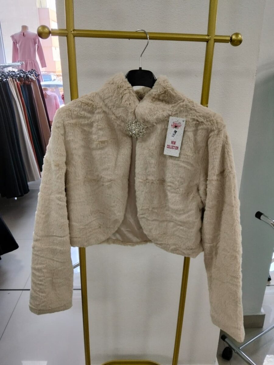 Bolero blană Snow - imagine 4