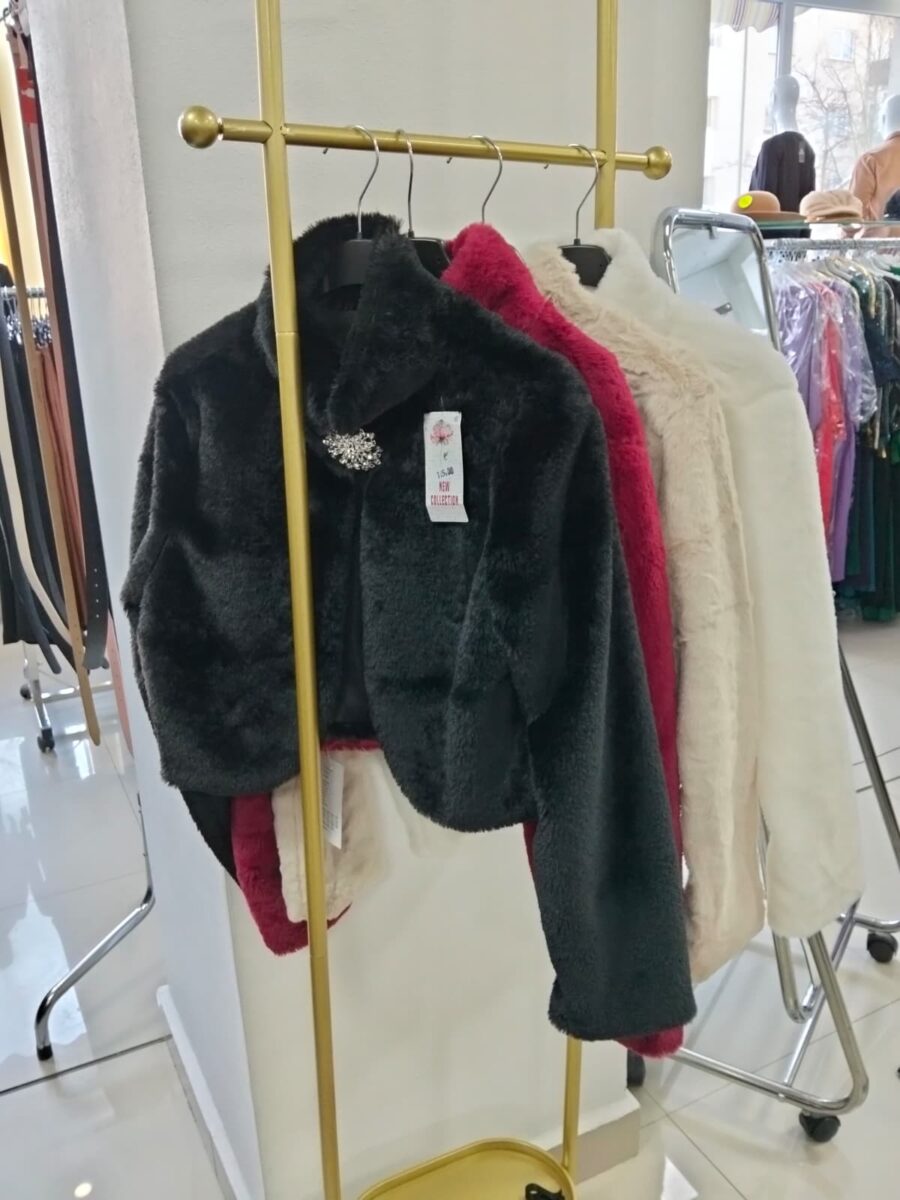 Bolero blană Snow - imagine 6
