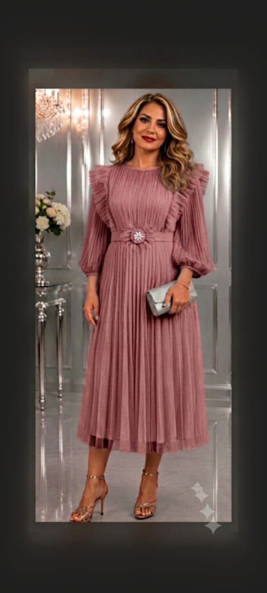 ayana maneca lunga Rochie Ayana mânecă lungă - imagine 1